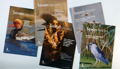 Covers van Sovon-nieuws